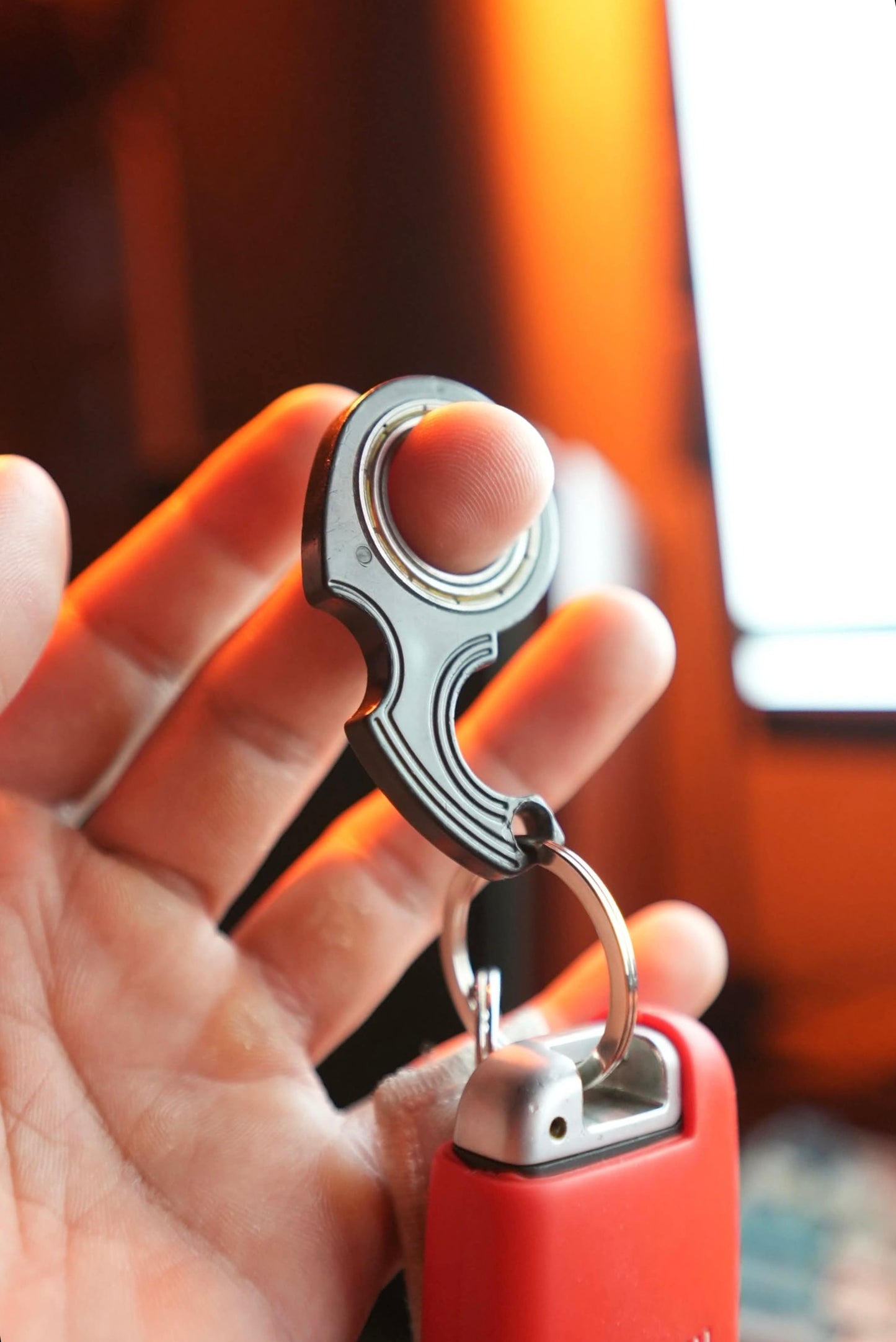 KeySpinner white